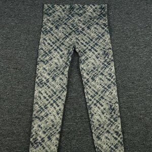 Spanx Leggings Womens Extra Large Gray Look At Me Now Tie Dye Cropped Casual
